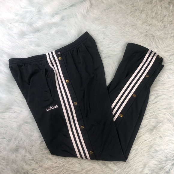 adidas button sweatpants
